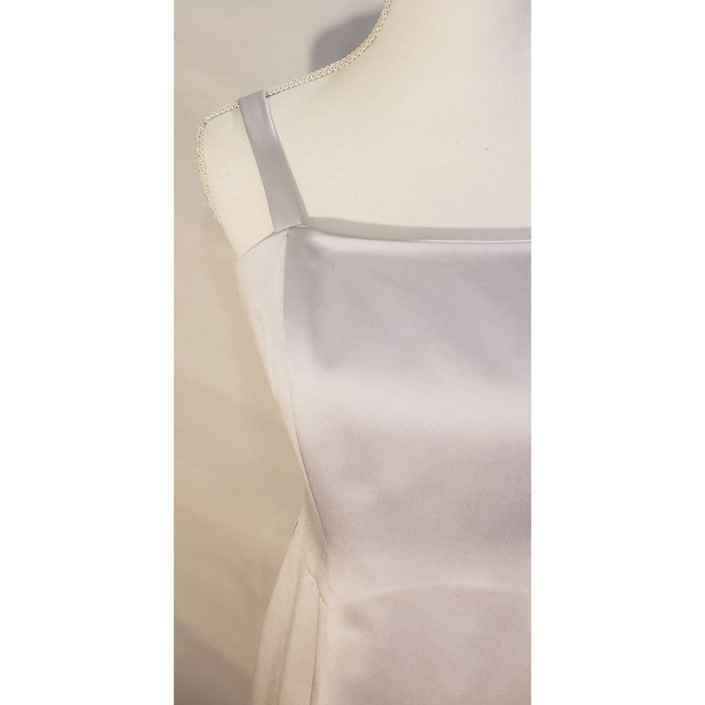 David's Bridal Michelangelo Prom Bridesmaid Dress Sz 12 - Picture 3 of 11